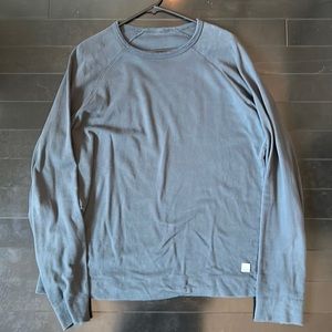 Vuori vital crew Mens sweatshirt | charcoal | size Large